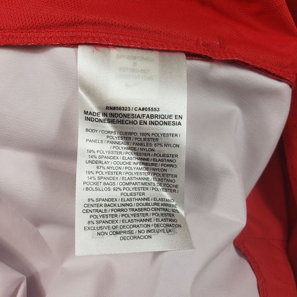 MEN'S NIKE BASEBALL RED 3/4 SLEEVE SMALL - Picture 7 of 10